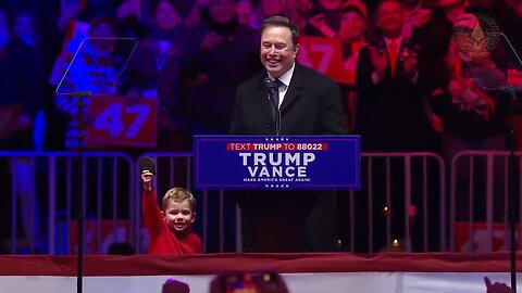 ⚡Elon Musk joins Pres. Trump on stage at the Celebratory Victory Rally