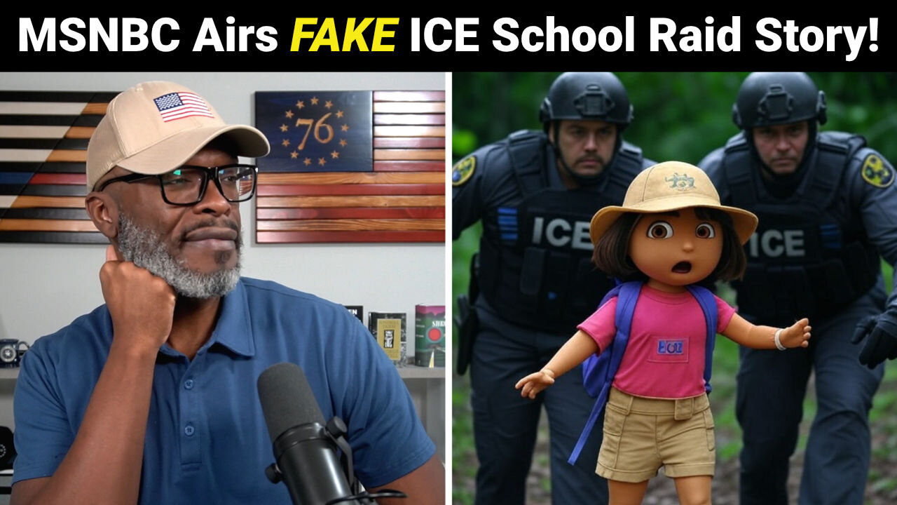 MSNBC Airs FALSE STORY About ICE Raid On Chicago Elementary School!