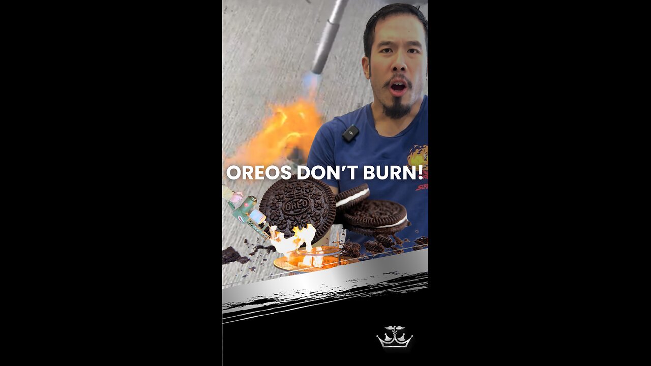 Why Won’t Oreos Burn? The Scary Truth… 🍪🔥