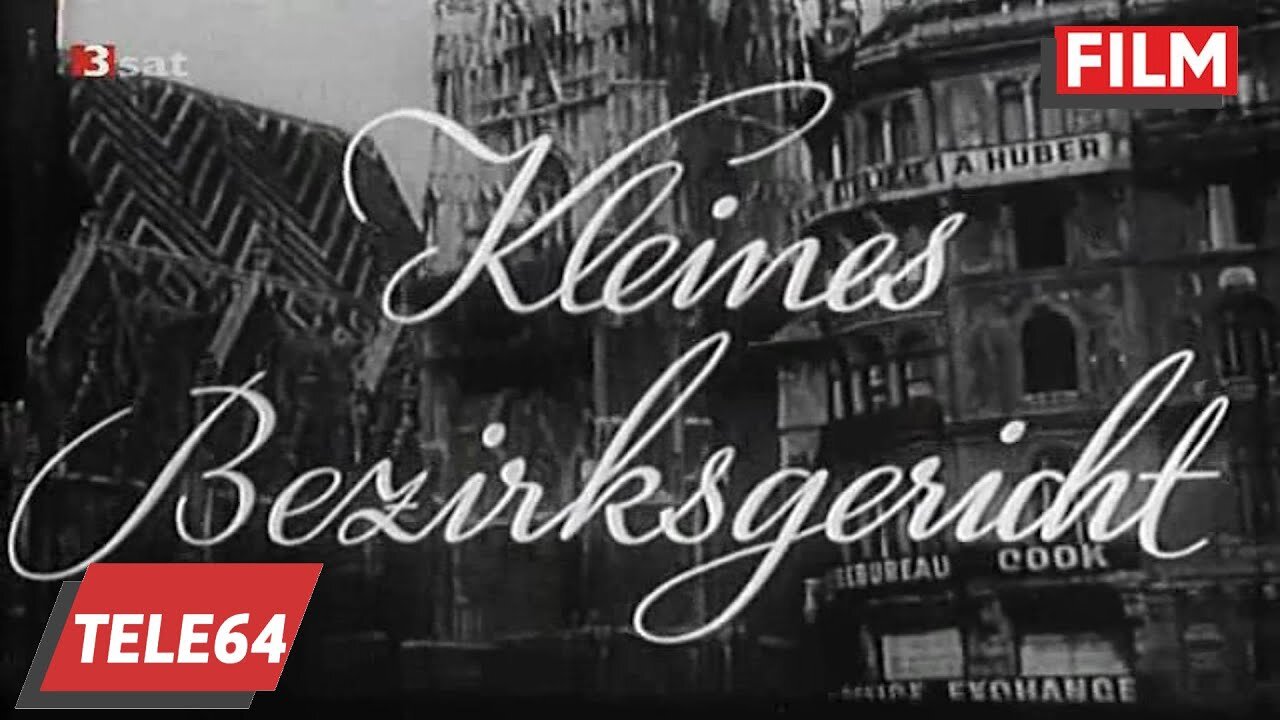 Kleines Bezirksgericht 1938 - mit Hans Moser