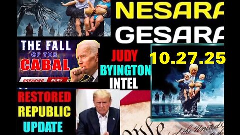 WTPN PATRIOT UPDATE FEATURING 10/27/25 ~ Restored Republic > SGAnon - Q+ White Hats Intel