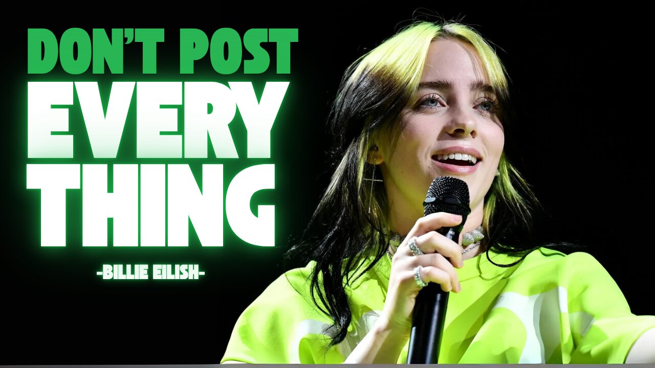 Billie Eilish Motivation 🎶✨ | Confidence, Success & Self-Belief | Motivation Pulse