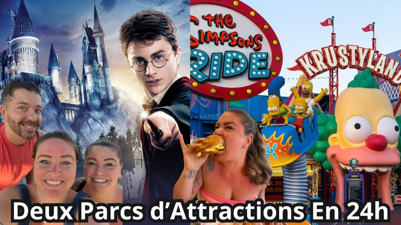On visite deux parcs d’attractions en 24h