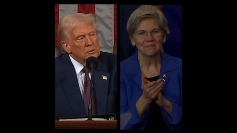 Trump Calls Out Warmonger 'Pocahontas' During Speech – Then She Claps For 20 More Seconds