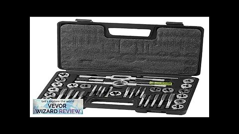 VEVOR Tap and Die Set 40-Piece Include Metric Size M3 to M12 Review