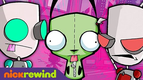 Best GIR Moments from Invader ZIM! 🤖 Nicktoons