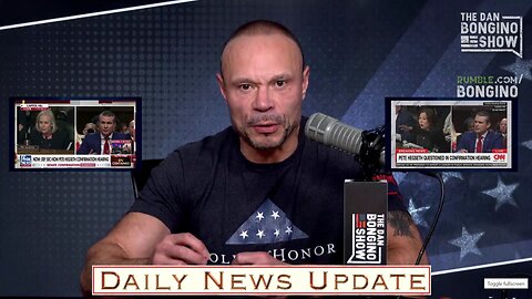 x245a: Dan Bongino - The Hapless, Goon Democrats Face-Plant At Hegseth's Hearing (Ep. 2401)