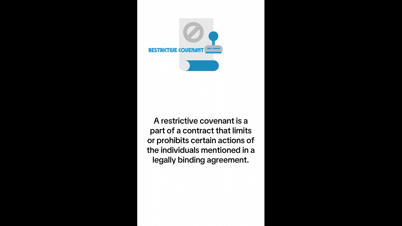 What is Restrictive Covenant?