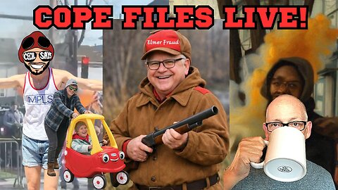 Cope Files Live - Trumps Orders Somali Deportation As Walz Prepares For Prison. R.I.P. Scott Adams