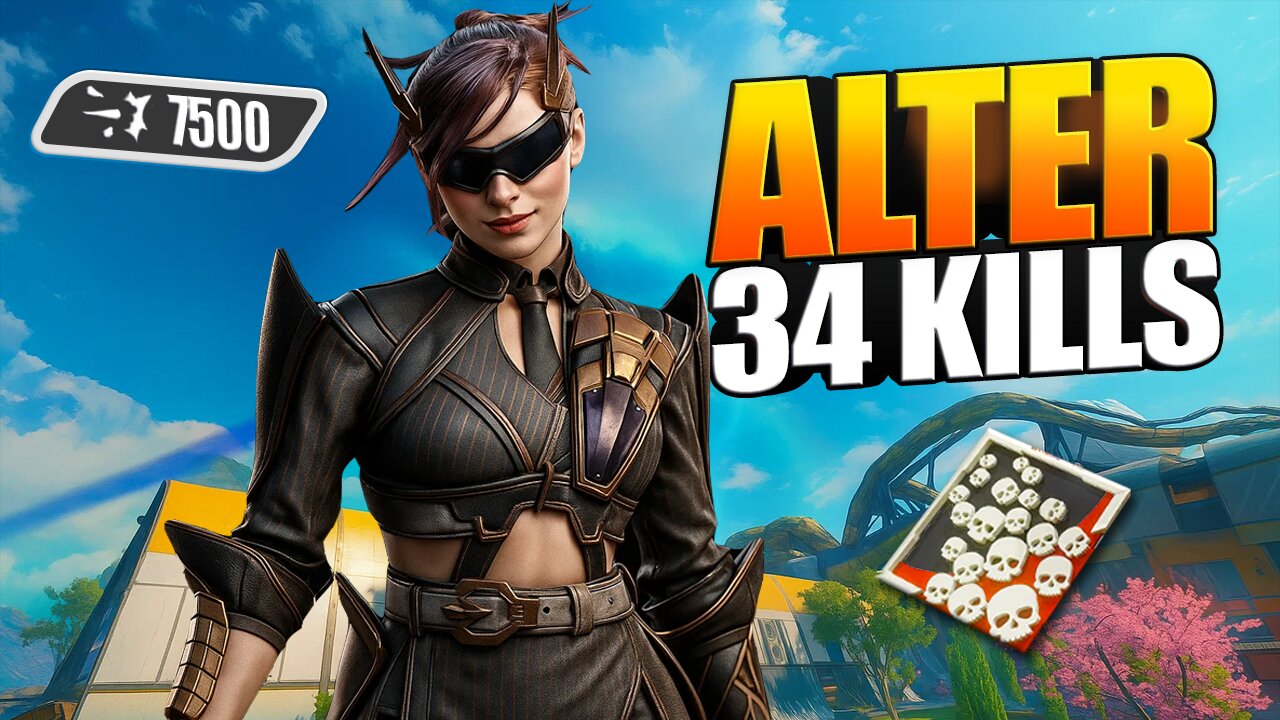Alter 34 KILLS 7,500 Damage Apex Legends Gameplay