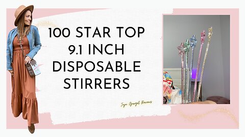 100 star top 9 1 Inch disposable stirrers review