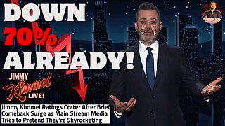 Jimmy Kimmel Ratings CRASH! Loses 70% Since Suspension Controversy