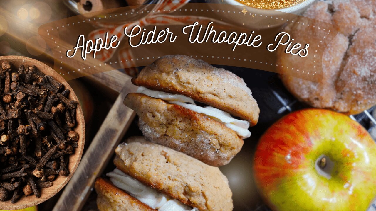 Apple Cider Whoopie Pies Recipe 🍏✨ | A Cozy Fall Treat