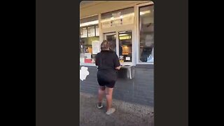 Maybe she is going cold turkey and suffering from chicken withdrawal. Oh, there goes the hair!😳💥💥