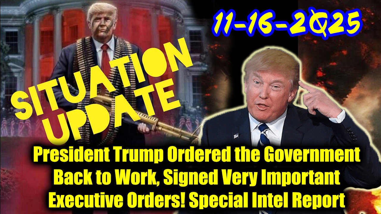 Situation Update 11.16.25 - Trump's Executive Orders, GITMO Update; Trump's Global Military Alliance
