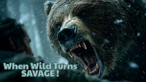 Brutal Bear Mauling in the Dark Wilds: A Hunter Clings to Life in the Deep Green Forest