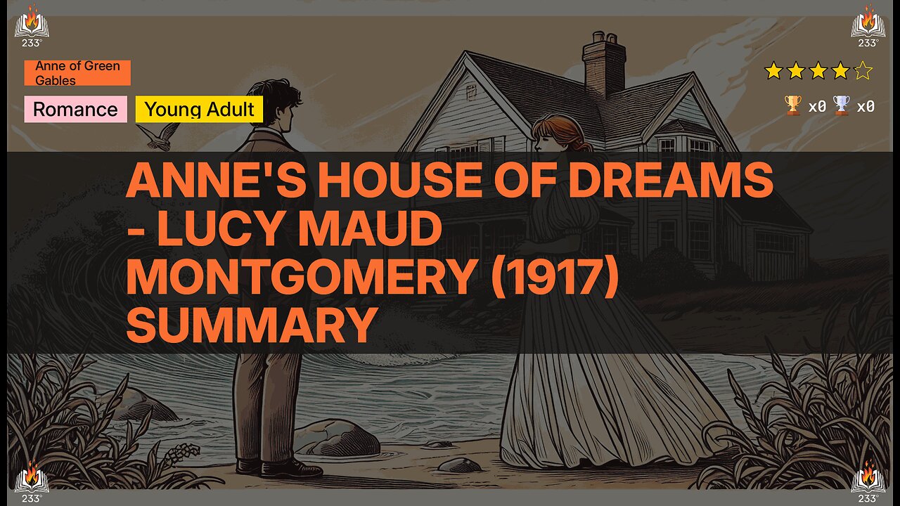 Anne's House of Dreams - Lucy Maud Montgomery (1917) Summary (Anne of Green Gables - 5)