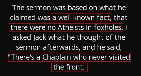 Are Chaplains "Christians"?!