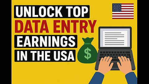 Unlock Top Data Entry Earnings in the USA