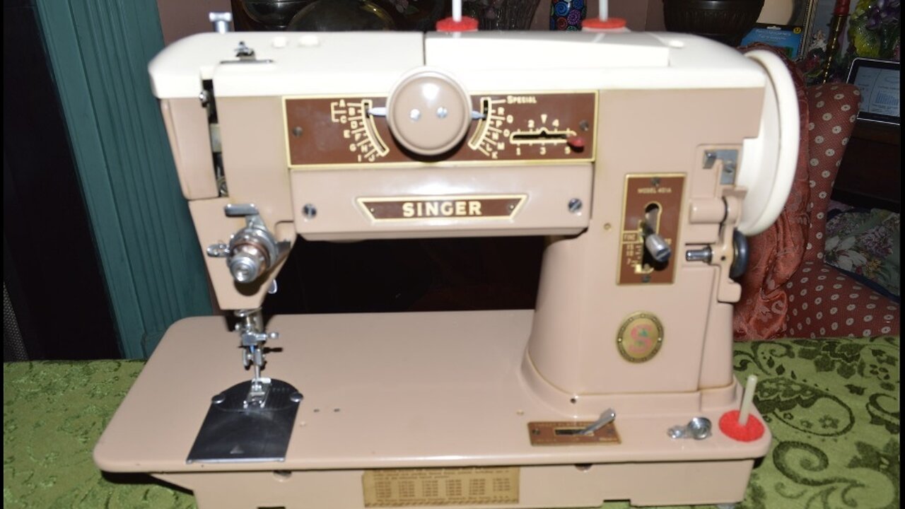 First thing to do when purchasing a vintage sewing machine