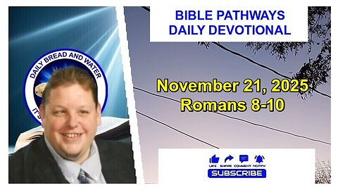 Bible Pathways Daily Devotional Nov 21, 2025