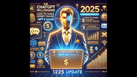 "💰 The ChatGPT Millionaire: How to Make Money Online with GPT-4 🚀 (2025 Update)"