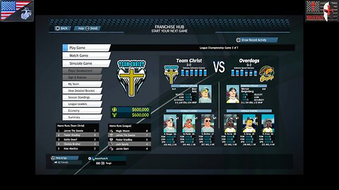 Based Sportsball 2025: League Championship - Game #3 [Team Christ at Overdogs]