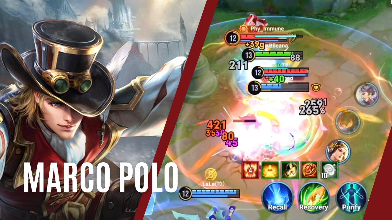 HOK 👑 test heroe marco polo #honorofkings