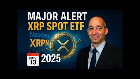 “Major Alert Spot XRP ETF Set to Drop on Nov 13 — Are You Ready!”