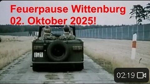 Feuerpause Wittenburg 02. Oktober 2025!