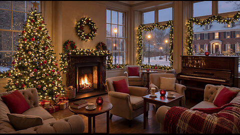 Beautiful Christmas 🎄 Piano Background Music: Calm Carols for a Peaceful Holiday