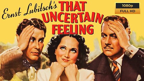 That Uncertain Feeling 1941 | Comedy Classic Film | Merle Oberon, Melvyn Douglas, Burgess Meredith