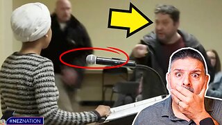 🚨BREAKING: Ilhan Omar ASSAULTED at Public Town Hall in Minneapolis!