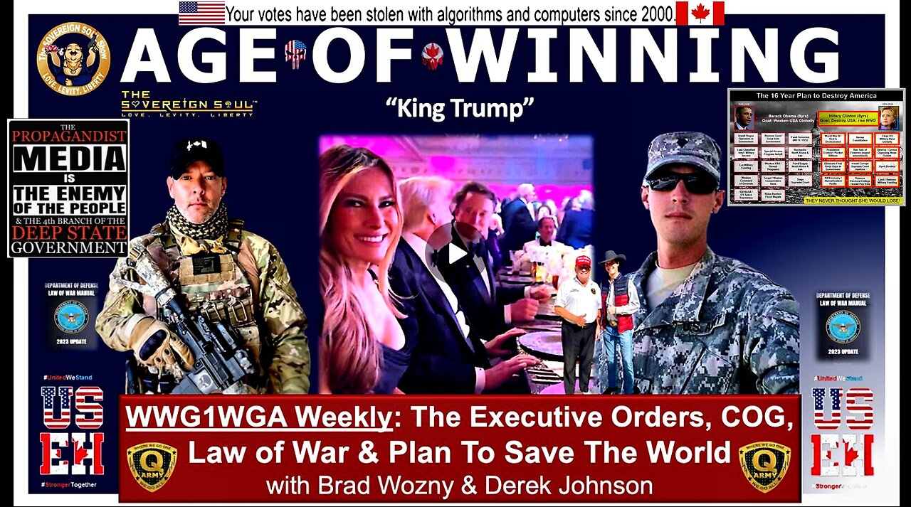 King Trump’s WINNING - Saudi Arabia, Muslim Brotherhood, Death of [DS] McDonald’s, ICE to NYC & More