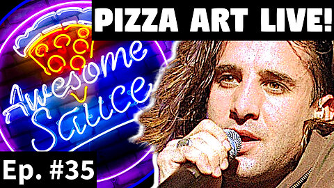 Awesome Sauce PIZZA ART LIVE Ep. #35: The Need for CREED!