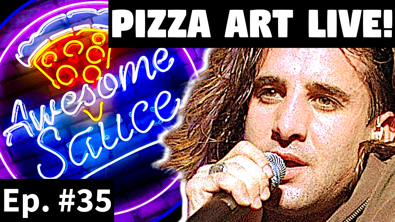 Awesome Sauce PIZZA ART LIVE Ep. #35: The Need for CREED!
