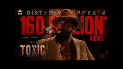 Toxic: Birthday Peek | Rocking Star Yash | Geetu Mohandas FilmiPoint | Monster Mind Creations 2025