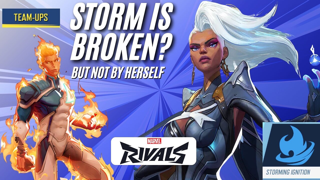 STORM IS SO GOOD NOW!!! Marvel Rivals Storm Team Up Guide