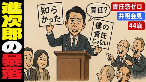 🤣小泉進次郎の暴落「知らなかった」では済まされない責任感の欠如