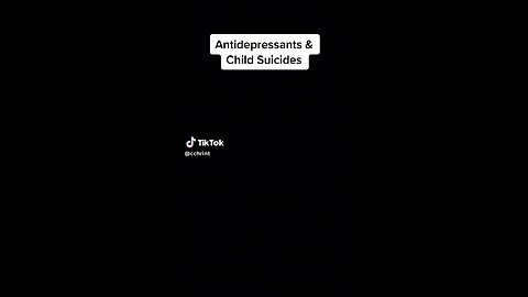 Antidepressants and childhood suicides