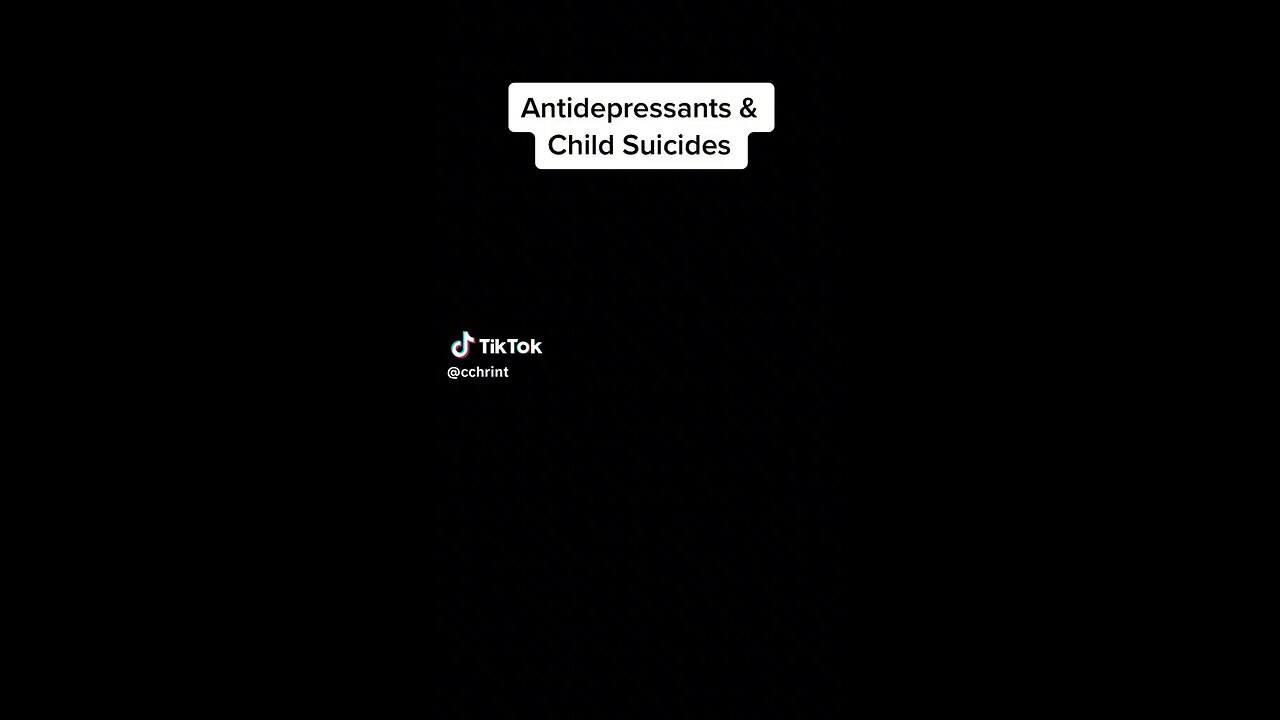 Antidepressants and childhood suicides