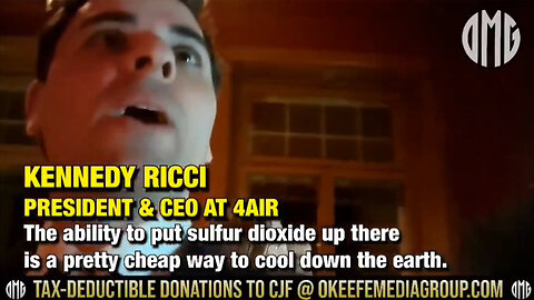 WEF elites openly admit that chemicals are being sprayed into the atmosphere to cool the planet