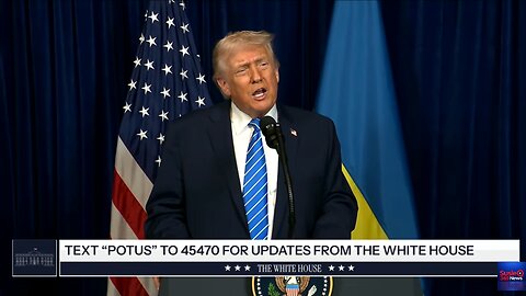 President Trump in a Bilateral Meeting with the President of Ukraine