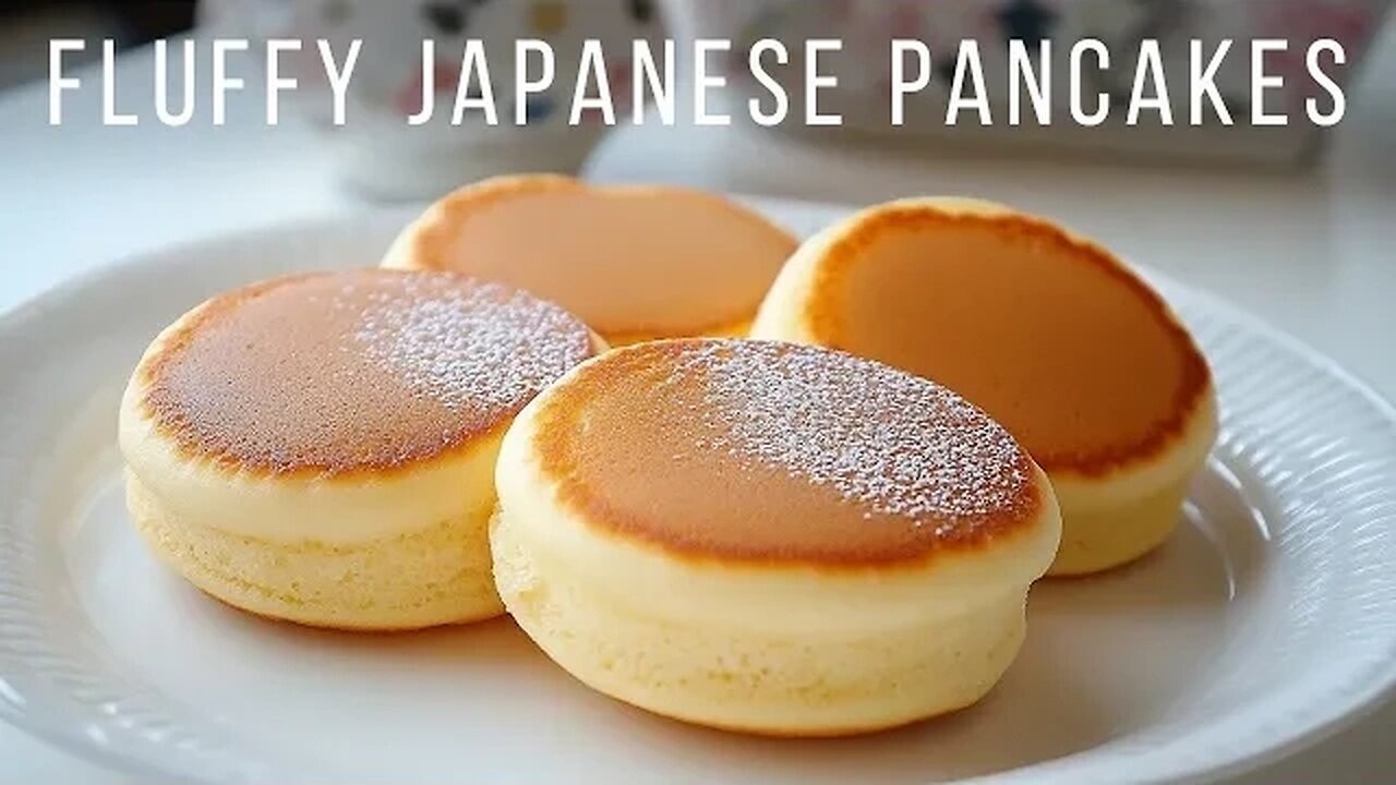 Fluffy Japanese Soufflé Pancakes: The Perfect Recipe with Just 2 Eggs!