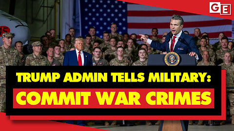 Mask Off Empire - U.S. War Secretary Tells Military To Commit War Crimes, Trump Targets 'Enemy Within'