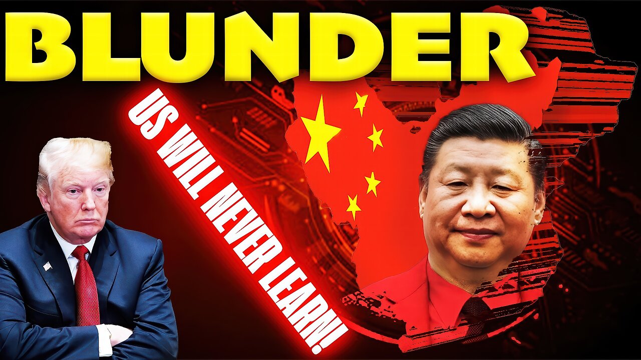 ANOTHER US BLUNDER: Will America EVER Learn From China?