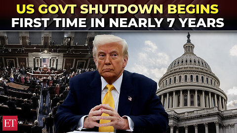 US govt shutdown begins as Senate fails funding deal; Trump threatens mass layoffs, 'will fire Dems'
