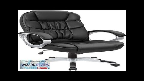 Homall Office Chair High Back Computer Desk Chair PU Leather Adjustable Height Review