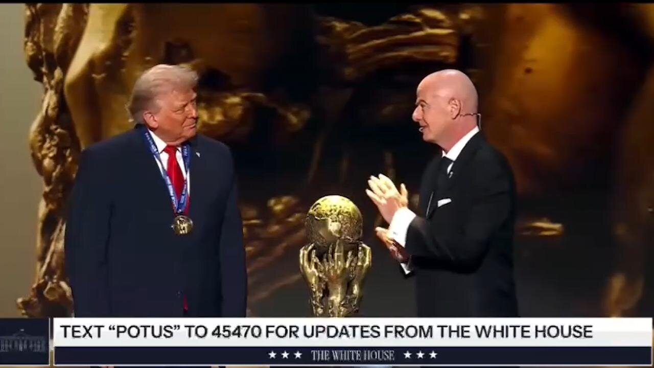 💥President Trump WINS the FIFA World PEACE PRIZE! Forget the Nobel peace prize!