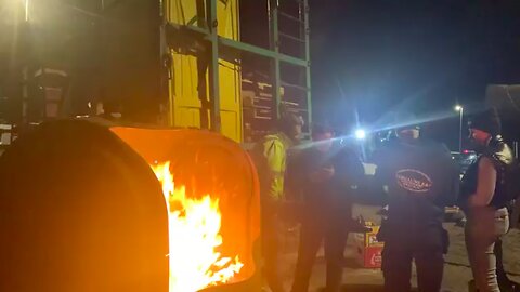 V-Media live #boerenprotest 12.01.2026 22u deel 2, #farmersprotest Oostende België